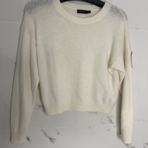 Vineyard Vines Women’s Light weight Cashmere Crew Sweater Ivory Preppy XXS - Picture 1 of 8
